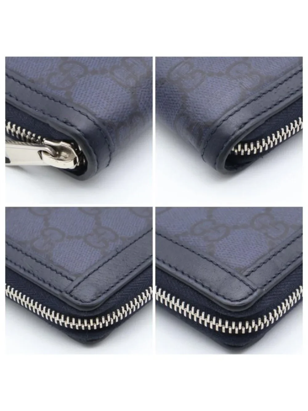 ★SOLD★ Gucci Ophidia Zip Around Wallet Navy - Picture 8 of 10